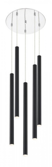 5 Light Chandelier (276|917MP24-MB-LED-5RCH)