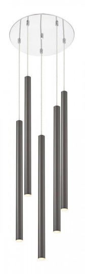 5 Light Chandelier (276|917MP24-PBL-LED-5RCH)