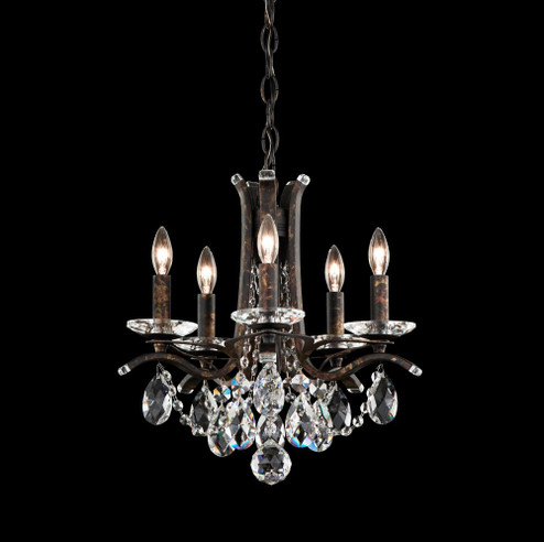 Vesca 5 Light 120V Chandelier in White with Clear Heritage Handcut Crystal (168|VA8304N-06H)