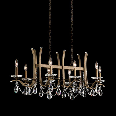 Vesca 8 Light 120V Chandelier in Heirloom Gold with Clear Heritage Handcut Crystal (168|VA8435N-22H)