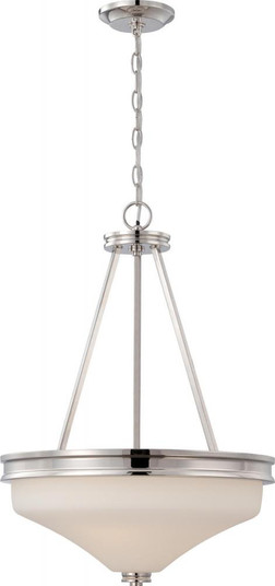 Cody - 3 Light Pendant with Satin White Glass - LED Omni Included (81|62/425)