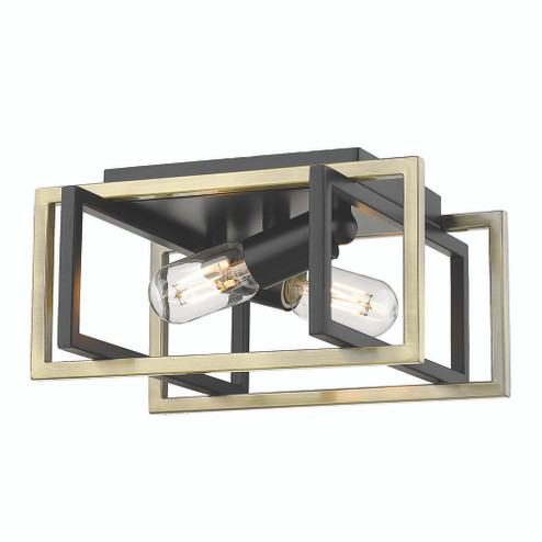 Flush Mount (36|6070-FM BLK-AB)