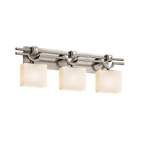 Argyle 3-Light Bath Bar (254|FSN-8503-55-OPAL-NCKL)