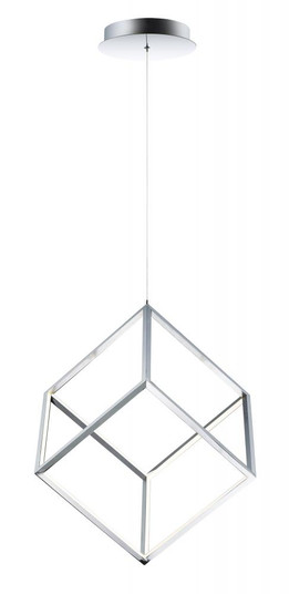 4 Square-Single Pendant (94|E30582-PC)