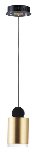 Nob-Single Pendant (94|E20862-75BKGLD)