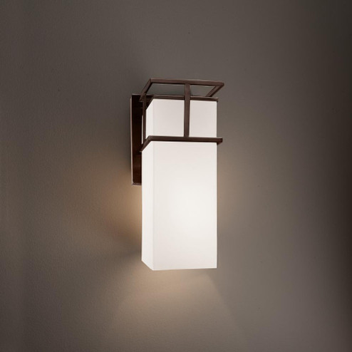 Structure 1-Light Small Wall Sconce - Outdoor (254|FSN-8643W-OPAL-DBRZ)