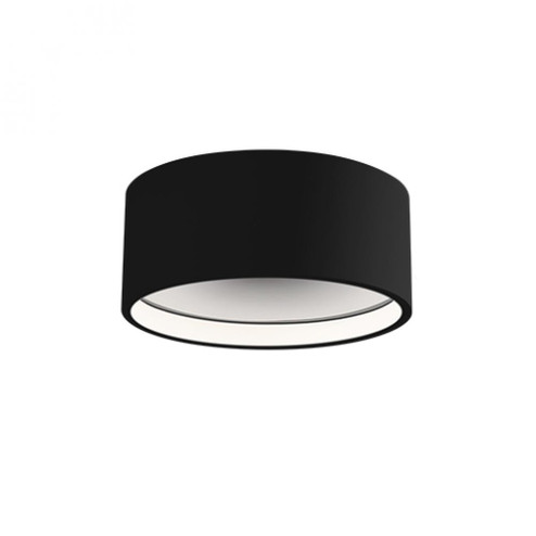 Lucci 5-in Black LED Flush Mount (461|FM10205-BK)