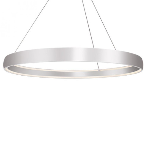 Halo 72-in Brushed Silver LED Pendant (461|PD22772-BS)