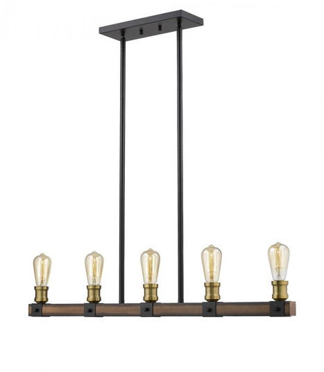 5 Light Linear Chandelier (276|472-5L-RM)