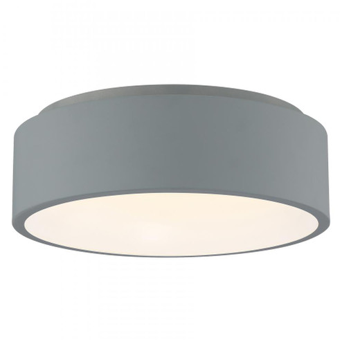 Dual Voltage LED Flush Mount (7|50941LEDD-GRY/ACR)