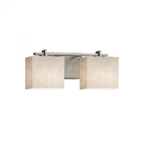 Era 2-Light Bath Bar (254|CLD-8442-55-NCKL)