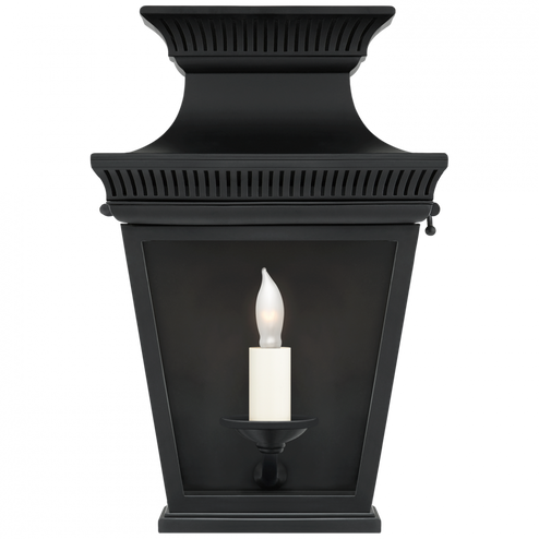 Elsinore Small 3/4 Wall Lantern (279|CHD 2945BLK-CG)