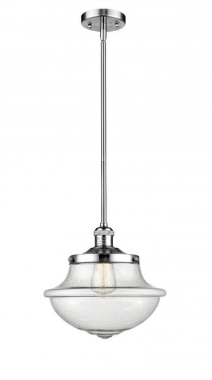 Oxford - 1 Light - 12 inch - Polished Chrome - Stem Hung - Mini Pendant (3442|201S-PC-G544)