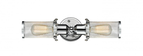 Quincy Hall - 2 Light - 19 inch - Polished Chrome - Bath Vanity Light (3442|900-2W-PC-CE219)