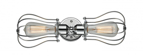 Muselet - 2 Light - 18 inch - Polished Chrome - Bath Vanity Light (3442|900-2W-PC-CE513)