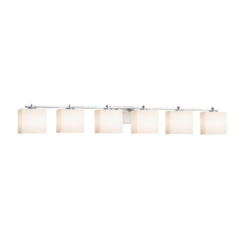 Era 6-Light Bath Bar (254|FSN-8446-55-OPAL-CROM)