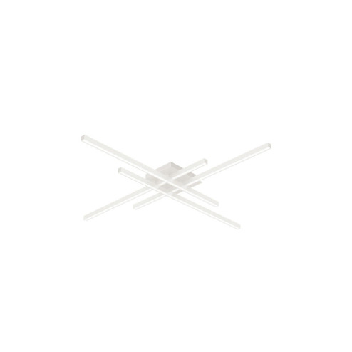 Vega Minor 32-in White LED Flush Mount (461|FM18232-WH)