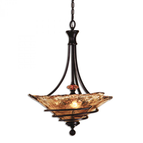 Uttermost Vitalia 3 Lt Oil Rubbed Bronze Pendant (85|21904)