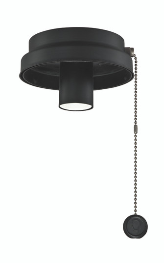 Ceiling Fan Low Profile Light Kit Fitter - Black (90|F6BL)