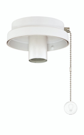 Ceiling Fan Low Profile Light Kit Fitter - Matt (90|F6MW)