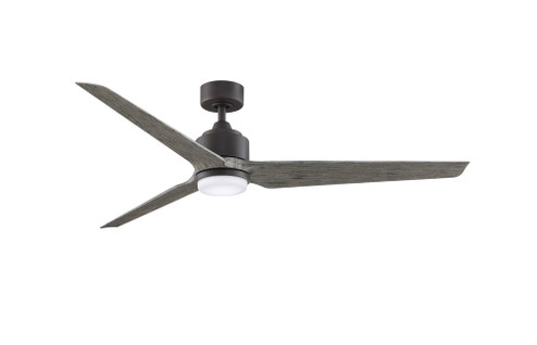 TriAire Custom Indoor/Outdoor Ceiling Fan DC Motor- Matte Greige (90|MAD8515GRW)