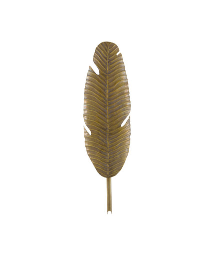 Tropical Brass Leaf Wall Sconce (92|5000-0127)