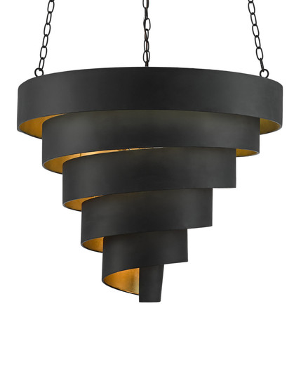 Chiffonade Large Black Pendant (92|9000-0497)