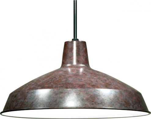 1 Light - 16'' Pendant with Warehouse Shade - Old Bronze Finish (81|SF76/662)