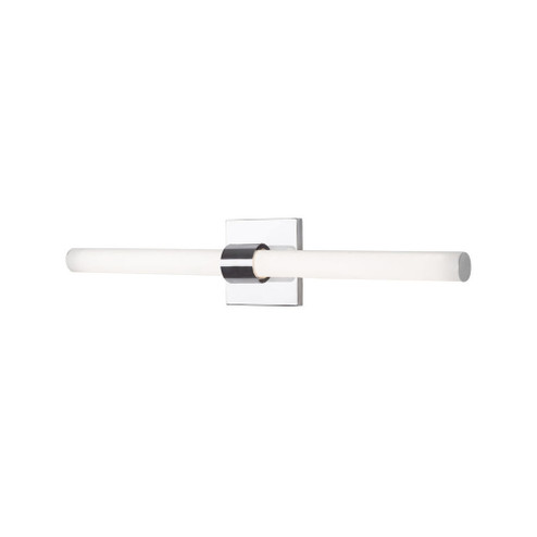 Mendocino 24-in Chrome Damp-Rated Dimmable LED Vanity Light (461|VL17124-CH)