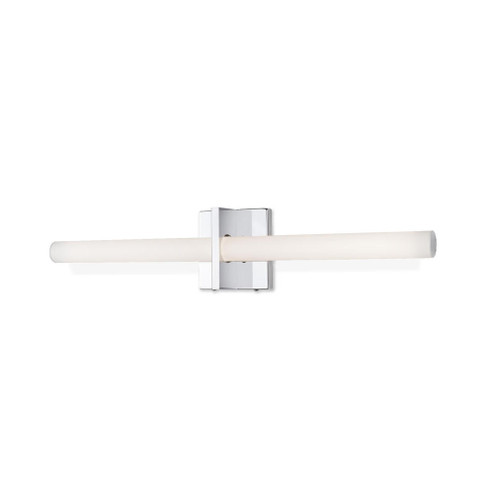 Camden 24-in Chrome Damp-Rated Dimmable LED Vanity Light (461|VL17324-CH)