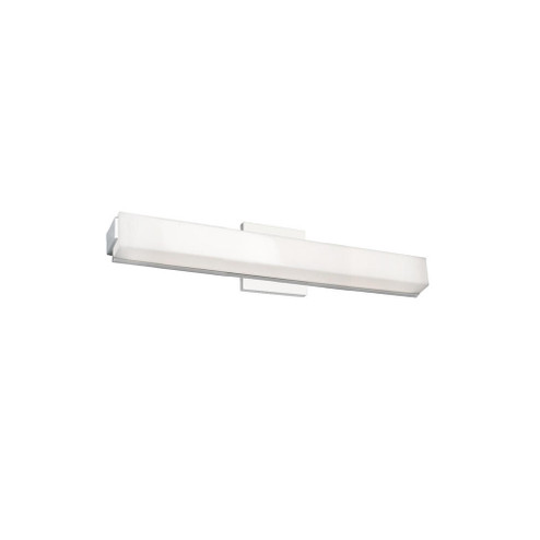 Latitude 25-in Chrome Damp-Rated Dimmable LED Vanity Light (461|VL47225-CH)