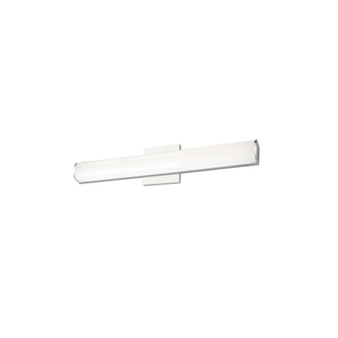 Longitude 20-in Chrome Damp-Rated Dimmable LED Vanity Light (461|VL61220-CH)