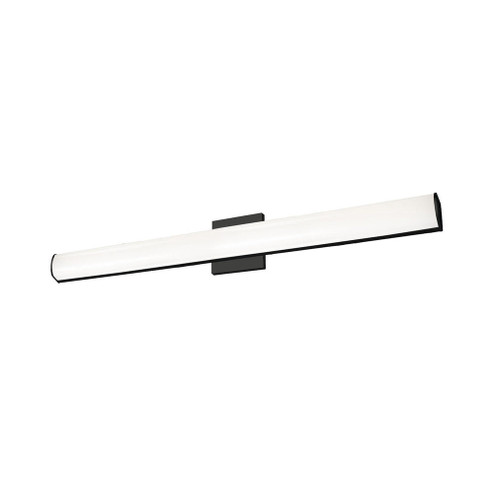 Longitude 36-in Black Damp-Rated Dimmable LED Vanity Light (461|VL61236-BK)