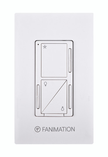Ceiling Fan Wall Control - 3 Speed Fan and Uplight/Downlight - White (90|WC3WH)