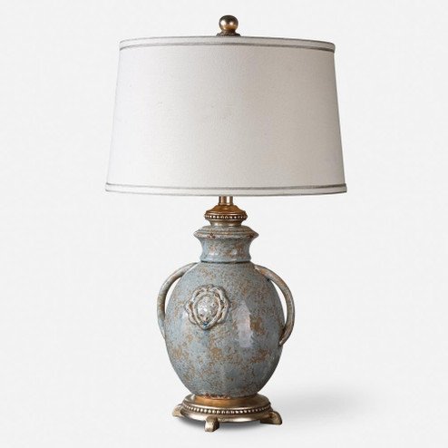 Uttermost Cancello Blue Glaze Lamp (85|26483)