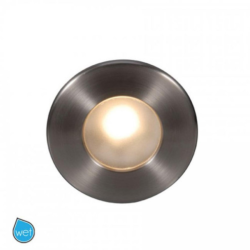 LED STEP LGT - 120V CIRCULAR FACE RD (16|WL-LED310-RD-BN)