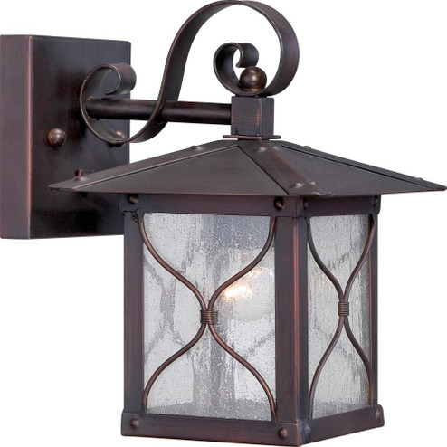 Vega - 1 Light - 6'' Wall Lantern with Clear Seed Glass - Classic Bronze Finish (81|60/5611)