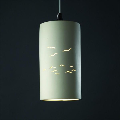 Sun Dagger Large Cylinder Pendant (254|CER-9625-BIS-LED1-700)