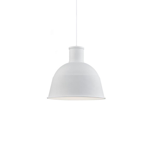 Irving 22-in White 1 Light Socket Pendant (461|493522-WH)