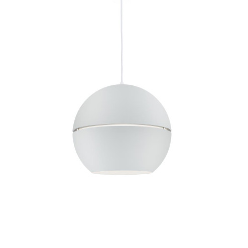Lucas 16-in White 1 Light Socket Pendant (461|494016-WH)