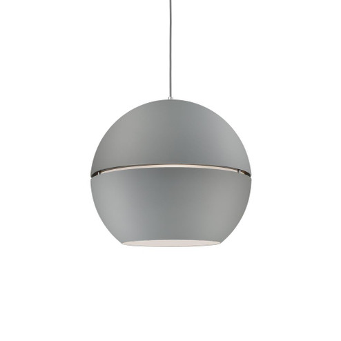Lucas 24-in Gray 1 Light Socket Pendant (461|494024-GY)