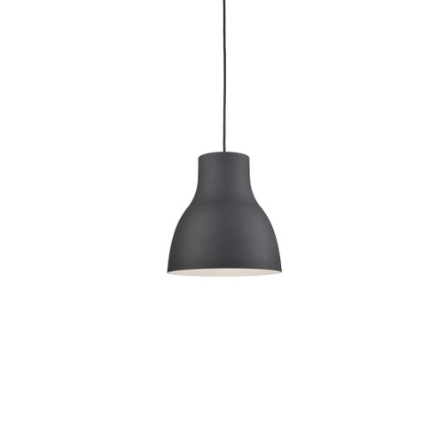 Cradle 13-in Black 1 Light Socket Pendant (461|494213-BK)