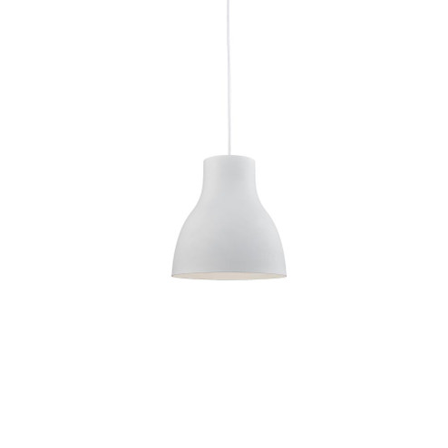 Cradle 13-in White 1 Light Socket Pendant (461|494213-WH)