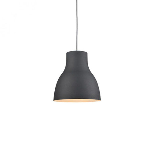 Cradle 16-in Black 1 Light Pendant (461|494216-BK)