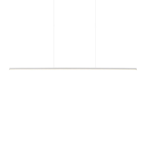 Chute 47-in White LED Linear Pendant (461|LP14947-WH)