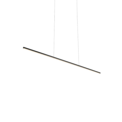 Vega Minor 48-in Black LED Linear Pendant (461|LP18248-BK)