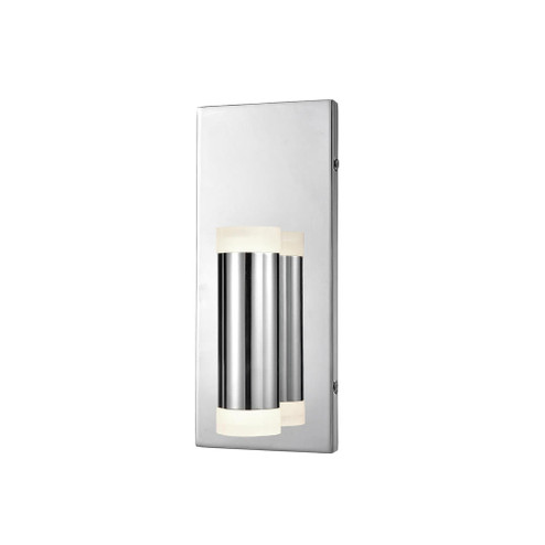 Brazen 5-in Chrome Dimmable LED Wall Sconce (461|WS16705-CH)