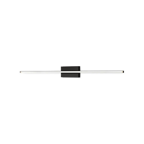 Vega Minor 36-in Black LED Wall Sconce (461|WS18236-BK)