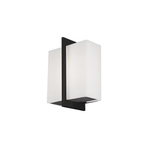 Bengal 7-in Black Dimmable LED Wall Sconce (461|WS39210-BK)