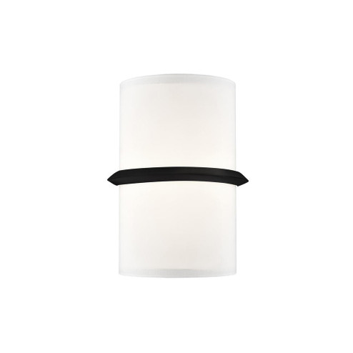 Pondi 9-in Black Dimmable LED Wall Sconce (461|WS63209-BK)